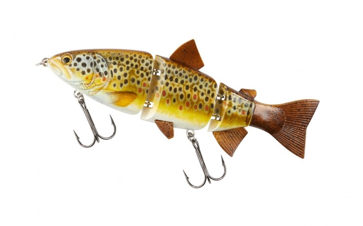 Balzer Swimbait Angelköder 15 cm 45 Gramm Fast Sinking Bachforelle