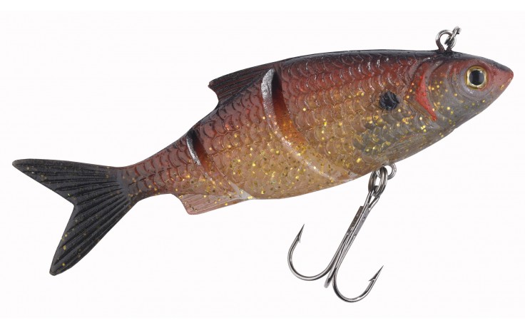 Balzer Lazer Eye Shad Gummifisch montiert