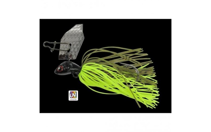 ChatterBait 10 Gramm black yello UV aktiv