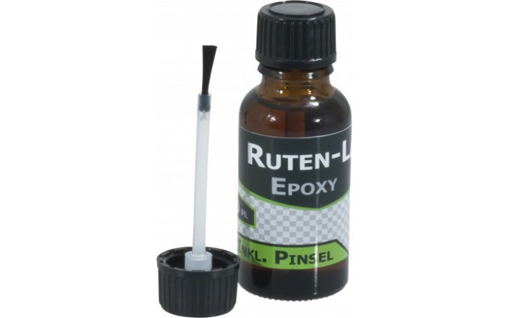 Specitec Epoxy Rutenlack Lack für Angelruten 20 ml inklusive Rutenpinsel