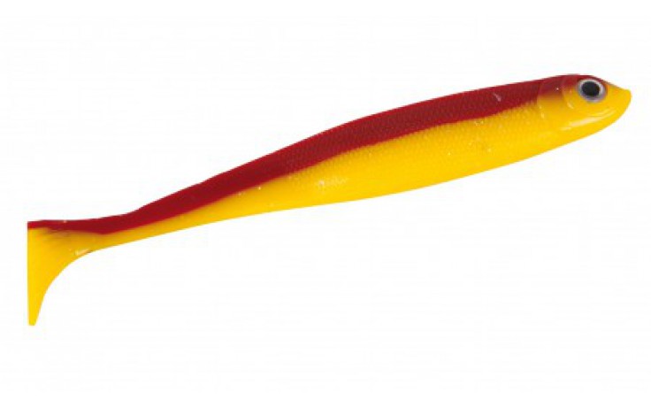 Iron Claw Slim Jim13 cm Farbe RY Angelköder für Hecht Zander Barsch und Forelle 