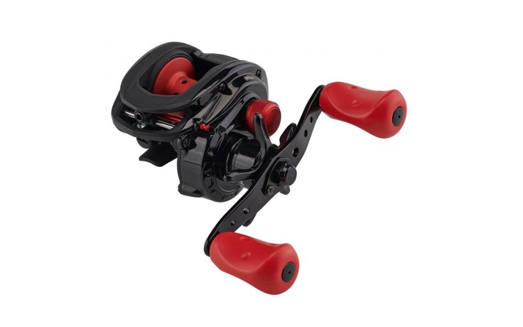 Abu Garcia Max 4 X-L Baitcastrolle Linkshand 6,4 : 1 5 Kugellager 64 cm Schnureinzug 6,8 kg Bremskraft 210 Gramm