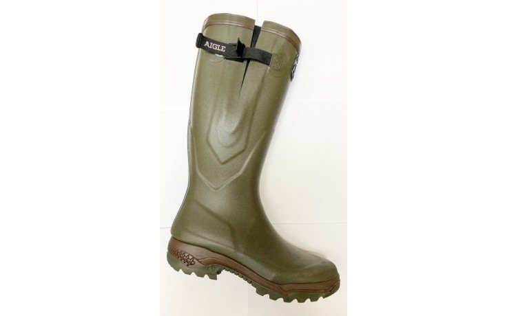 Aigle Parcours 2 Vario Gr. 46 Gummistiefel aus Naturkautschuk mit verstellbarem Stiefelschaft