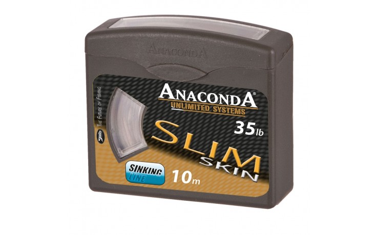 Anaconda Slim Skin 35lb 10m  Vorfachschnur zum Karpfenangeln
