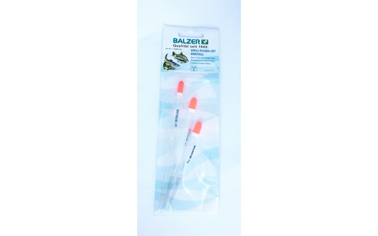 Balzer Angelposen 3er Set mit 2 4 und 5 Gramm Seitenlaufposen Set
