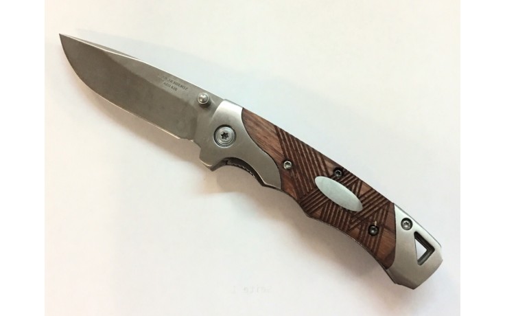 Anglermesser mit Rosenholzgriff