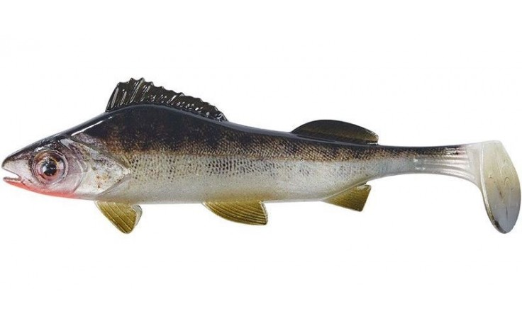 Clone Shad Zander 15cm Angelköder Gummifisch zum Angeln auf Raubfische