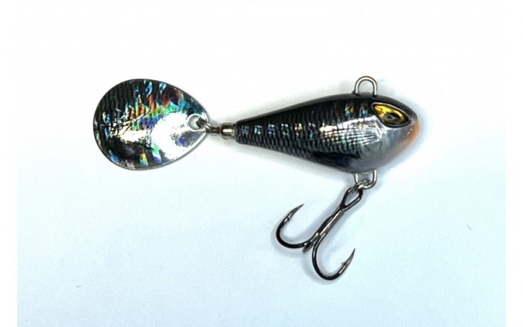 Shirasu Spin Buddy Evil Eye Weißfisch UV 4 cm 12 Gramm