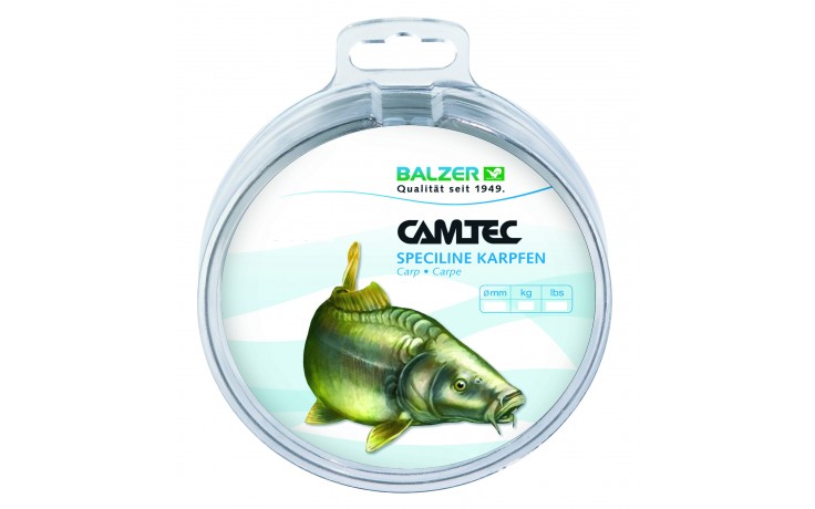 Balzer Camtec Speciline Karpfen 500 m Angelschnur 0,28 mm