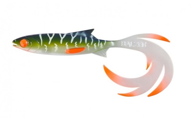 Balzer Booster Shad Reptile Shad UV Hecht, 7cm