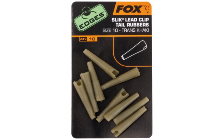 FOX Edges Silk Lead Clip Tail Rubbers Gr. 10