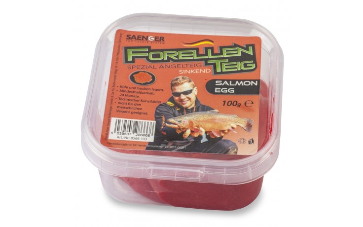 Forellenteig sinkend Salmon Egg 100 Gramm
