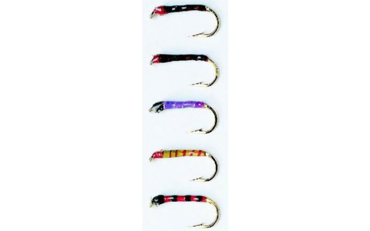 Stucki Hegene Nymphen 5er Gambe Pour La Perche