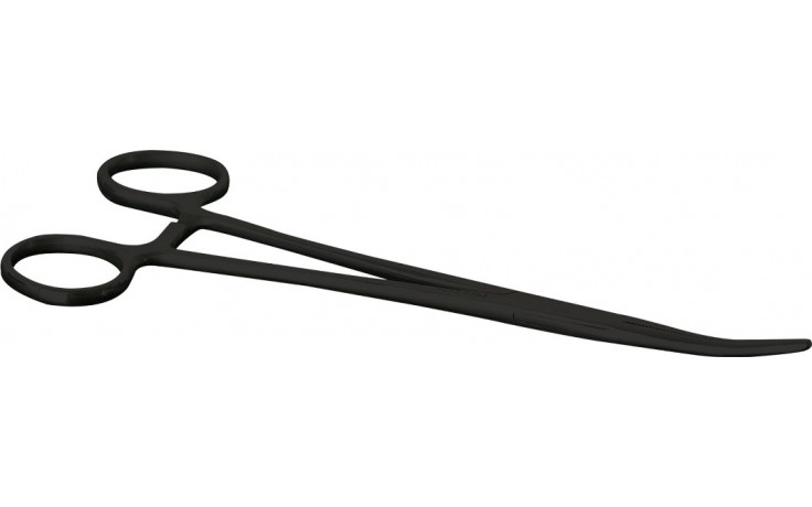 Arterienklemme Hakenlöser 14 cm gebogen Camou Hakenlösezange