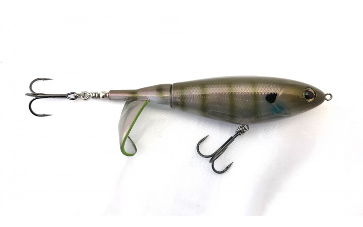 Berkley Choppo 90 Oberflächenköder 9 cm 15 Gramm Ghost Bluegill mit Rasseln und Propeller