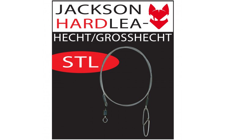 Jackson STL Hard Leader Raubfischvorfach 11,8 kg