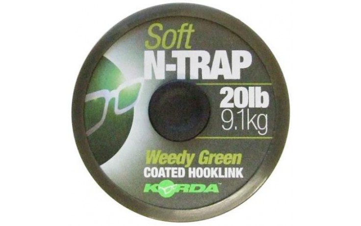 Korda N-Trap Soft Rig Material weed green