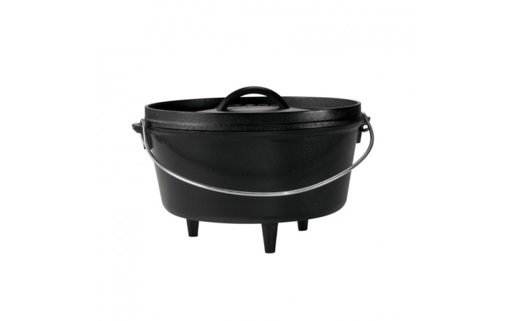 Lodge Dutch Oven 7,6 Liter 30,5 cm Durchmesser mit Deckel ideal für s BBQ und Kochen sowie Backen