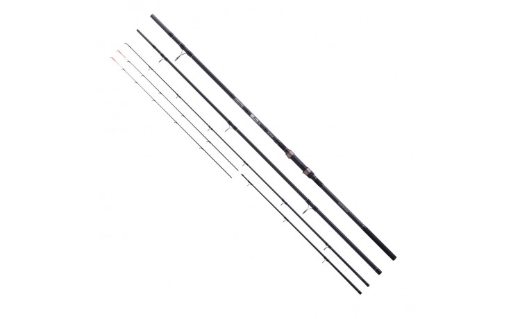 Matze Koch MK ADVENTURE Double Strike Heavy Feeder Naturköder 3,75 Meter 3*2 teilig 1,30 M Transport 360Gramm