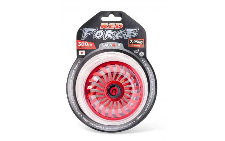 Sänger-Red-Force-Mono-Line-300m-0,18mm/2,95kg