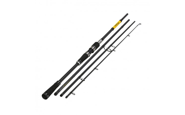 Sportex Black Pearl GT-3 2,4 Meter 40 Gramm WG Travelrute BP2422 4teilig 177 Gramm Reiserute Angelrute Travelrute