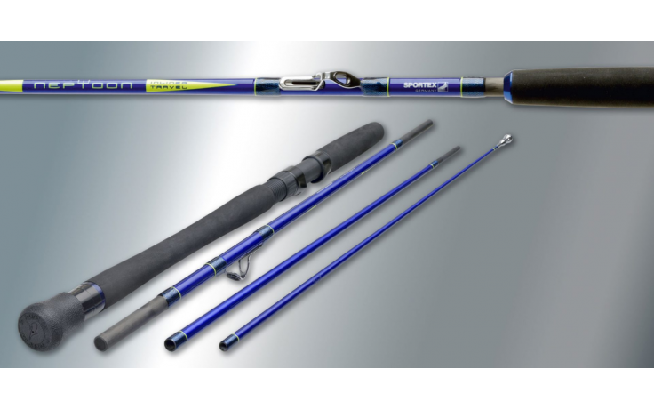 Sportex Neptoon Inliner Travel JT2430 Meeresrute 2,4 Meter 30 lbs 303 Gramm 66 cm Transport