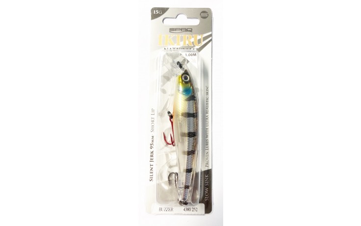 Ikiru  Silent Jerk 95 Buzzer  9,5cm 15g Farbe  Buzzer