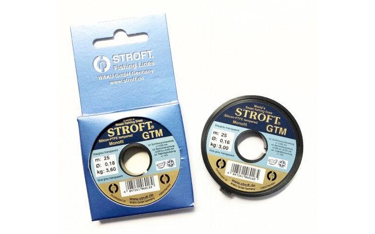 Stroft GTM 0,22 mm 5,1 kg 25 Meter Vorfachschnur Angelschnur
