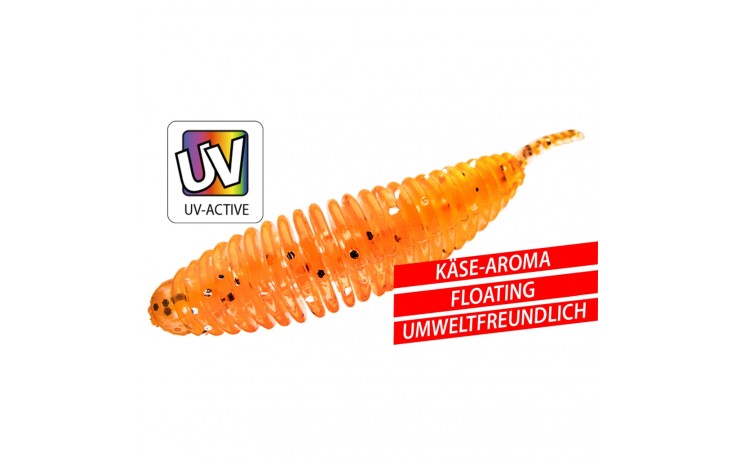 Tasty Gums TYPE 3 orange Länge 6 cm mit Geschmackstoff Tasty Gums Köder
