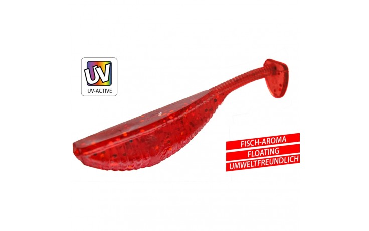 Tasty Gums TYPE 2 weinrot Länge 5 cm mit Geschmackstoff Tasty Gums Köder