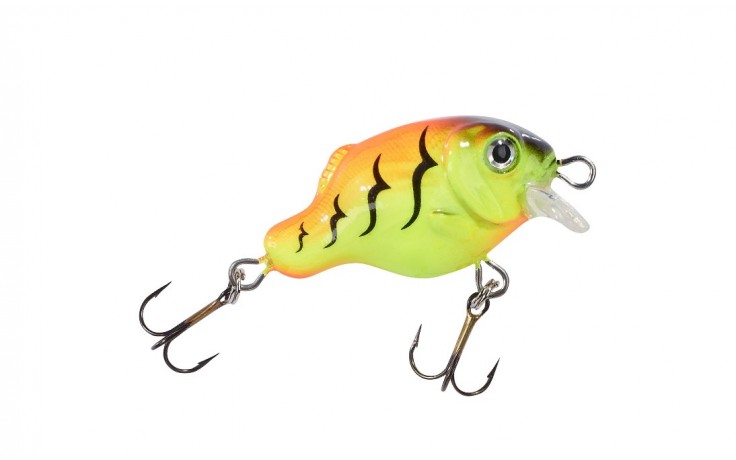 Wobbler MK Kugelblitz 5 cm 5 Gramm Farbe Firetiger Forellenwobbler Barschwobbler Angelköder Matze Koch