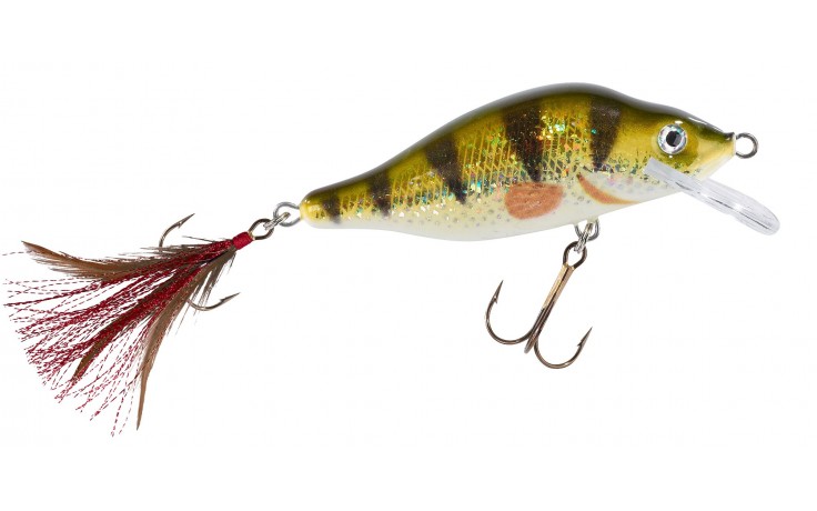 Matze Koch s  Monsterbarsch 11 cm 37 Gramm bis 4 Meter Tauchtiefe Angelwobbler