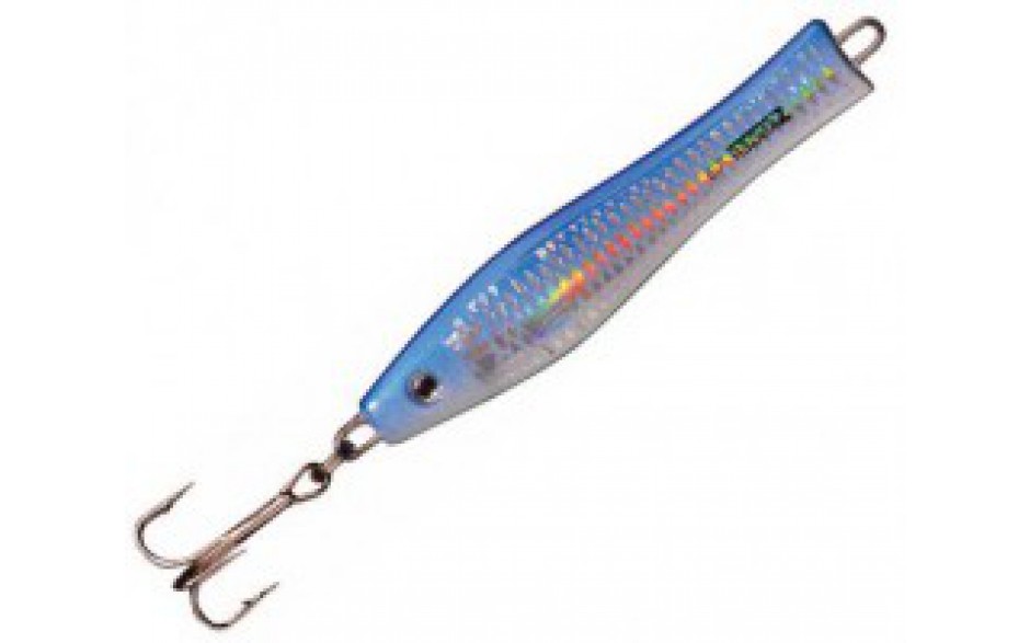 3D HoloPilker blau/silber