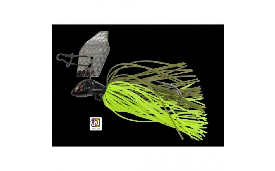 ChatterBait 10 Gramm black yello UV aktiv