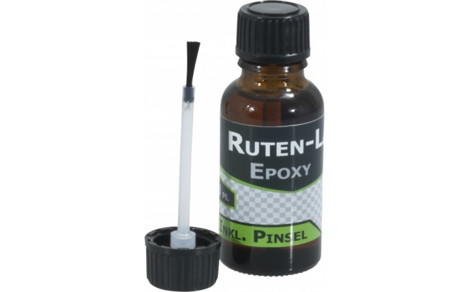 Specitec Epoxy Rutenlack Lack für Angelruten 20 ml inklusive Rutenpinsel