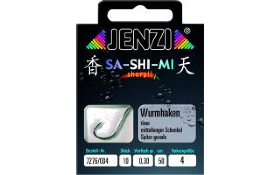 Sa Shi Mi Wurm - Vorfachhaken 