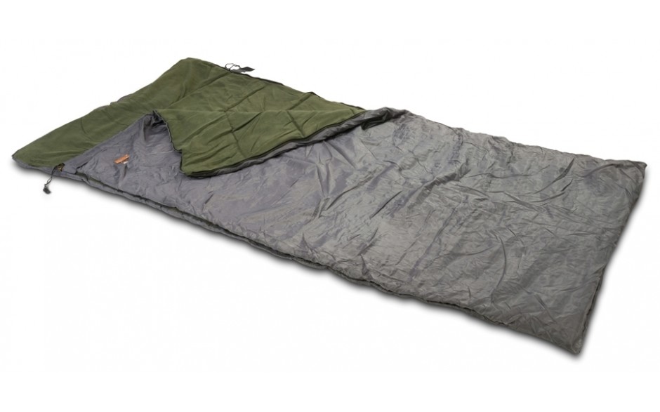 Anaconda Magist Anglerschlafsack Sleepingbag 2 * 0,9 Meter 1,9 kg Fleeceinnenfutter mit Tasche 