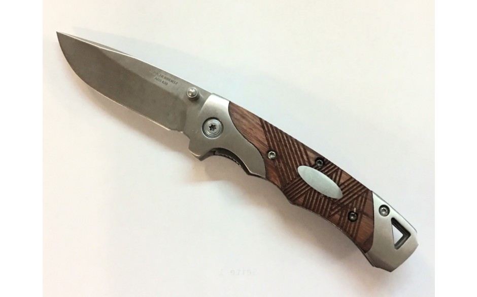 Anglermesser mit Rosenholzgriff