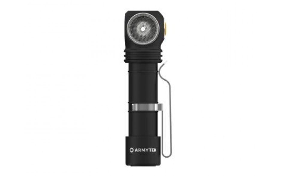 Armytek Wizard C2 WR Kopflampe Angellampe Taschenlampe in einem mit 1100 Lumen und USB Ladekabel und Akku