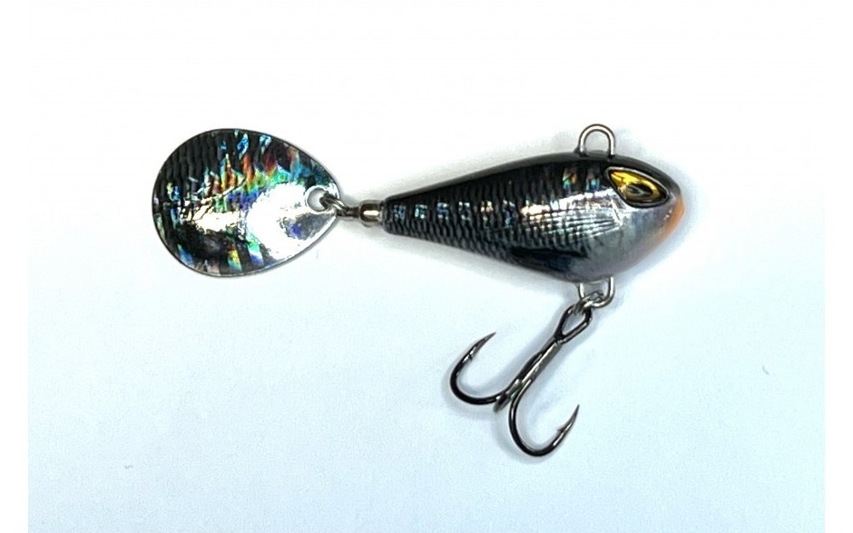 Shirasu Spin Buddy Evil Eye Weißfisch UV 4 cm 12 Gramm