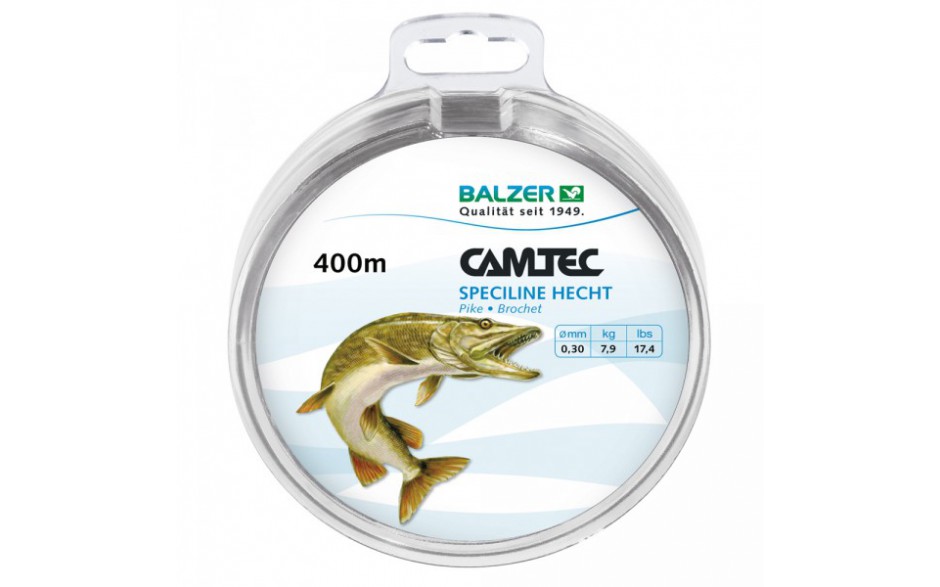 Balzer Camtec Speciline Hecht 400 m Angelschnur 0,30 mm