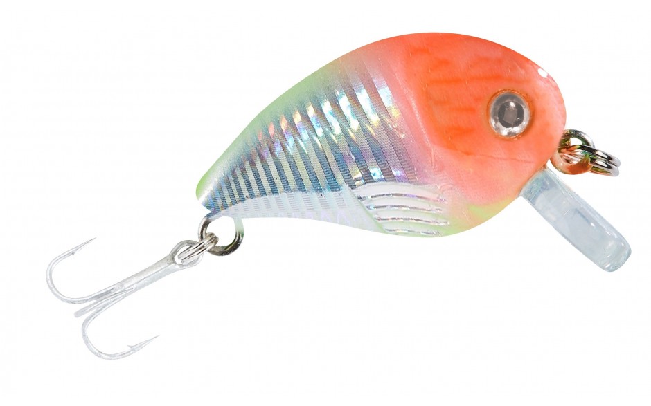 Balzer Colonel UV Striker Gnom Farbe Clown 3 cm 3 Gramm 0,2 Meter Tauchtiefe Forellenwobbler Barschwobbler 