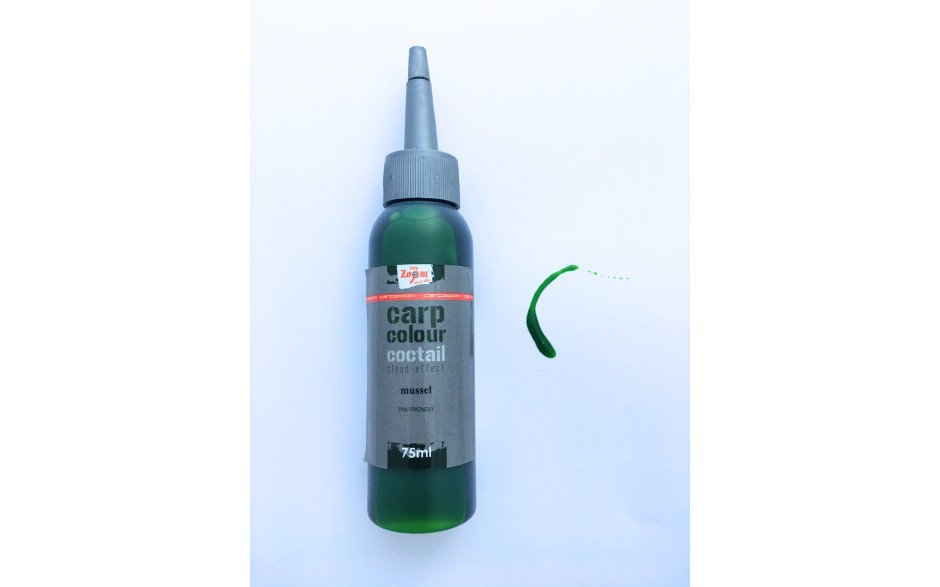Carp Zoom Carp Colour Coctail Muschel Lockmittel 75 ml Farbe grün