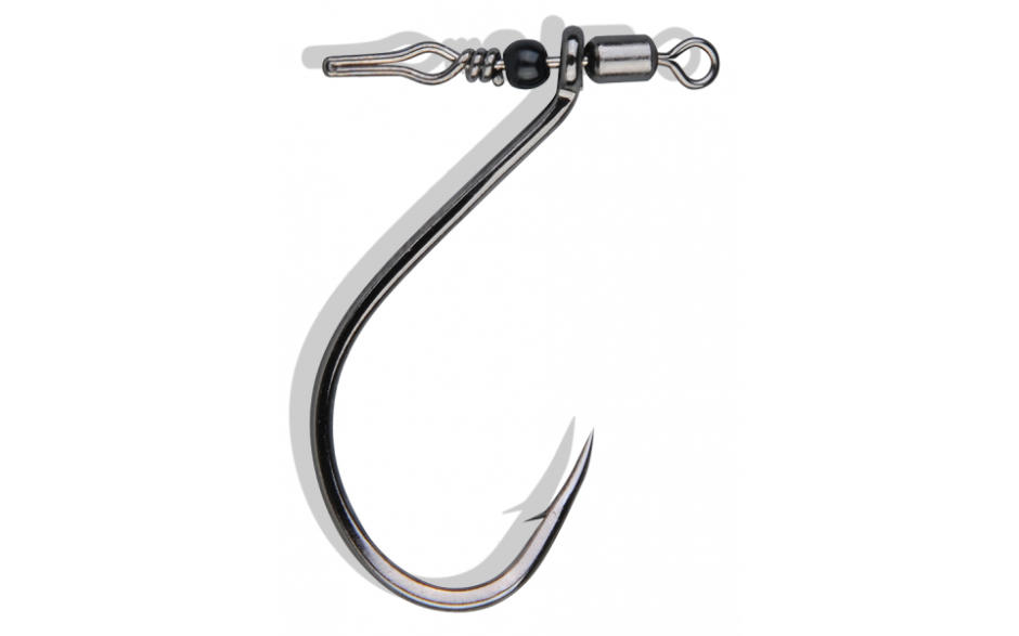 Gamakatsu Swivel Shot Drop Shot Haken Gr. 1 mit Wirbel 3 Stück Inhalt