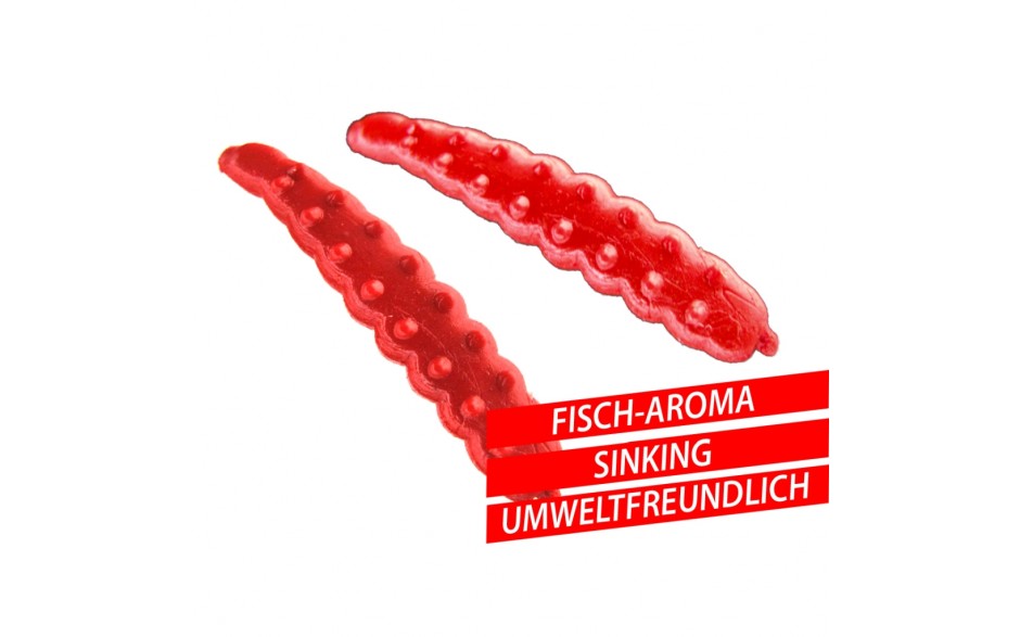 Tasty Gums TYPE 4 rot Länge 2,5 cm mit Geschmackstoff Made