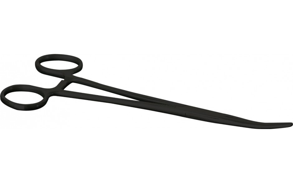 Arterienklemme Hakenlöser 14 cm gebogen Camou Hakenlösezange