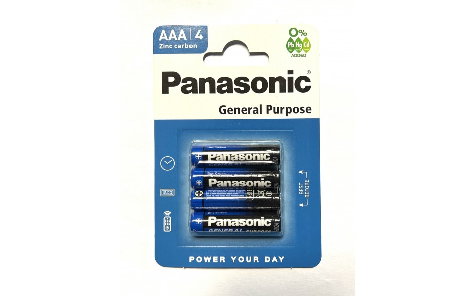 Panasonic Batterie AAA 4er Packung