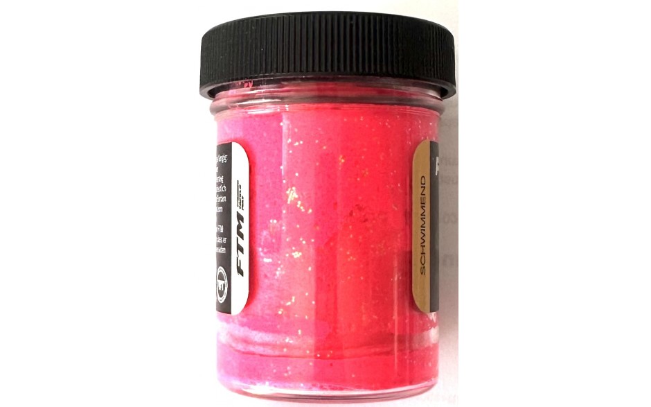 forellenteig-angelteig-fuer-forelle-troutbait-pink-knoblauch-mit-glitter-schwimmend-2