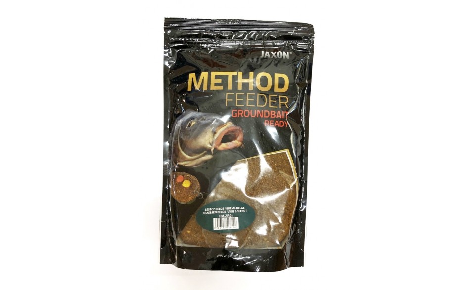 Jaxon Method Feeder Groundbait Ready Fertigfutter Erdbeer Strawberry 0,75 kg 