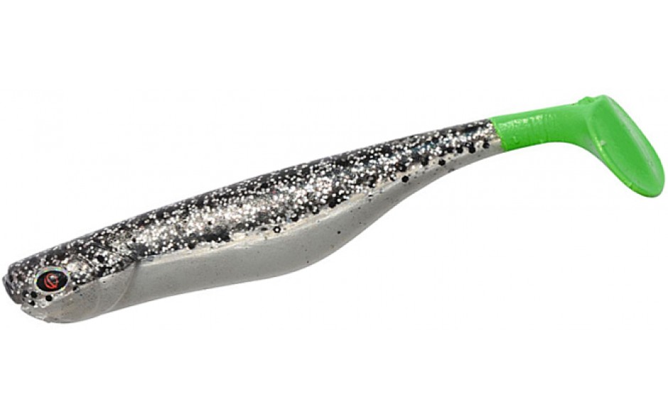 Quantum Smelt Shad 13 cm-15 g Salt `n Pepper - Gummifisch 3er Set